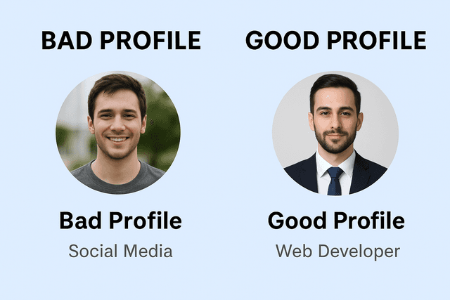 Profile Comparison of Bad profile and Good Profile